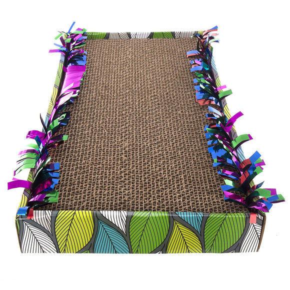 Ware Corrugate Fancy Cat Floor Scratcher