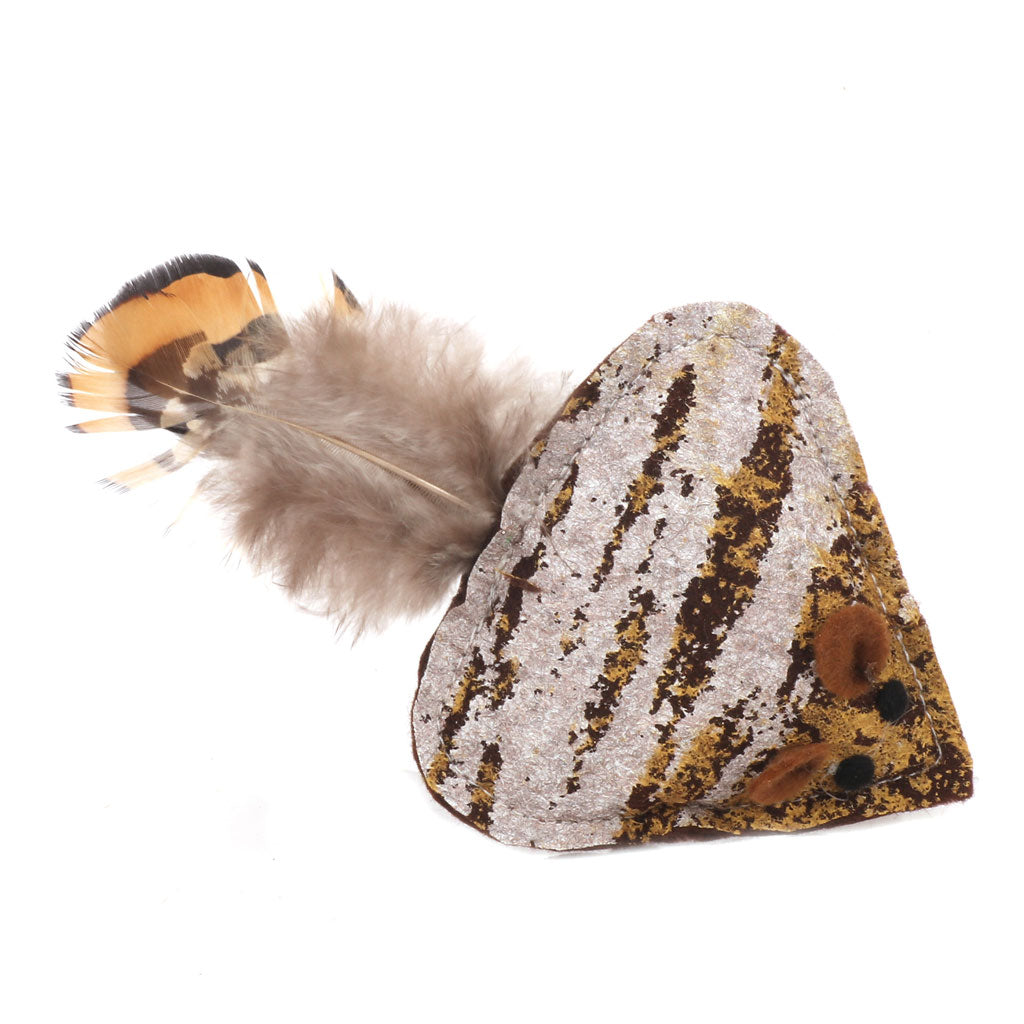 Ware Soft Feather Mouse with Catnip Cat Toy