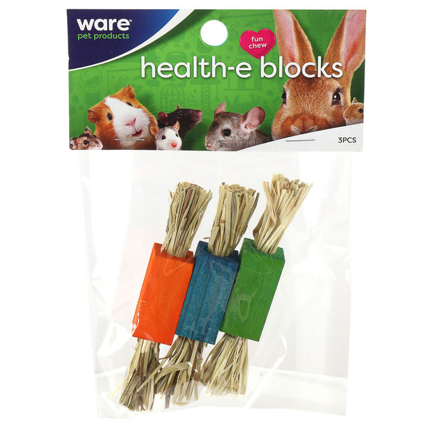 Ware Health-E Blocks for Small Animals, 3-count