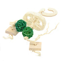 Ware Hanging Loofah Bunch Toy for Small Animals