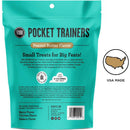 Bixbi Pocket Trainers Grain-Free Peanut Butter Treats for Dogs (6 oz)