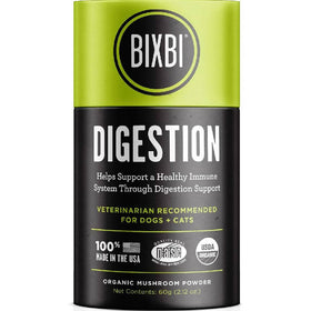 Bixbi Digestive Support Powdered Mushroom Supplement For Dogs & Cats (60 g)