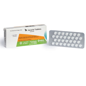 Incurin (Estriol) Tablets - Incontinence Medication for Dogs - 1 mg