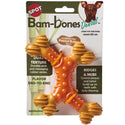 Spot Bam-Bones Dental X-Bone Peanut Butter Flavor Dog Chew Toy 6"