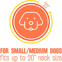 Tropiclean Natural Flea & Tick Dog Collar For Small & Medium Dogs