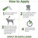 TevraPet Vetality Naturals Flea and Tick Topical for Dogs, 3-doses-3