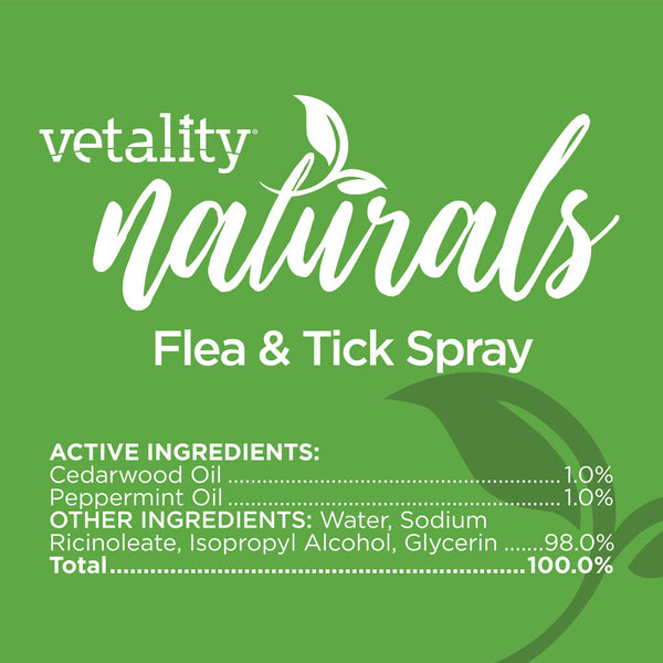 TevraPet Vetality Flea & Tick Spray for Cats & Kittens