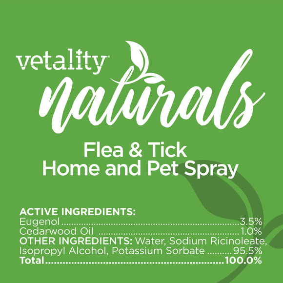 TevraPet Vetality Flea & Tick Home & Pet Spray
