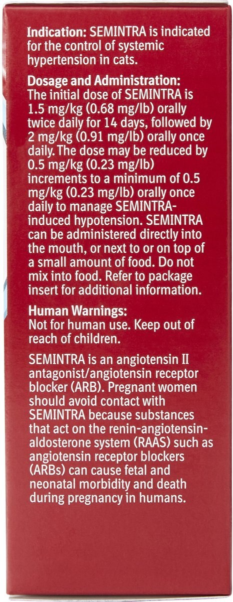 Semintra (telmisartan) Oral Solution for Cats