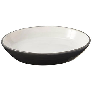 Ethical Pet Spot 2-Tone Oval Cat Dish Grey, 6"