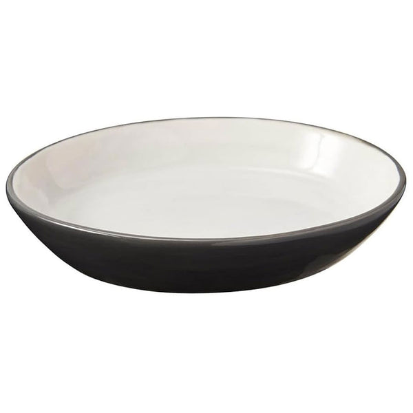 Ethical Pet Spot 2-Tone Oval Cat Dish Grey, 6"