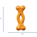 Spot Bam-Bones Curved Bone Peanut Butter Flavor Dog Chew Toy