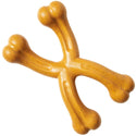 Spot Bam-Bones Plus Double WishBone Peanut Butter Flavor Dog Chew Toy