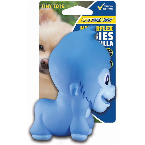 Petsport USA NaturFlex Latex Rubber Babies Gorilla Dog Toy