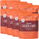 Portland Pet Food Company Tuxedo's Chicken & Yams Homestyle Wet Dog Food Topper (9 oz x 8 pouches)-6