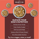 Portland Pet Food Company Tuxedo's Chicken & Yams Homestyle Wet Dog Food Topper (9 oz x 8 pouches)-3