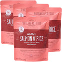 Portland Pet Food Company Wally's Salmon N' Rice Homestyle Wet Dog Food Topper 4pack