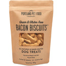 Portland Pet Food Company Grain & Gluten-Free Bacon Biscuits Dog Treats, 5-oz