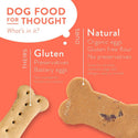 Portland Pet Food Company Grain & Gluten-Free Gingerbread Biscuits Dog Treats