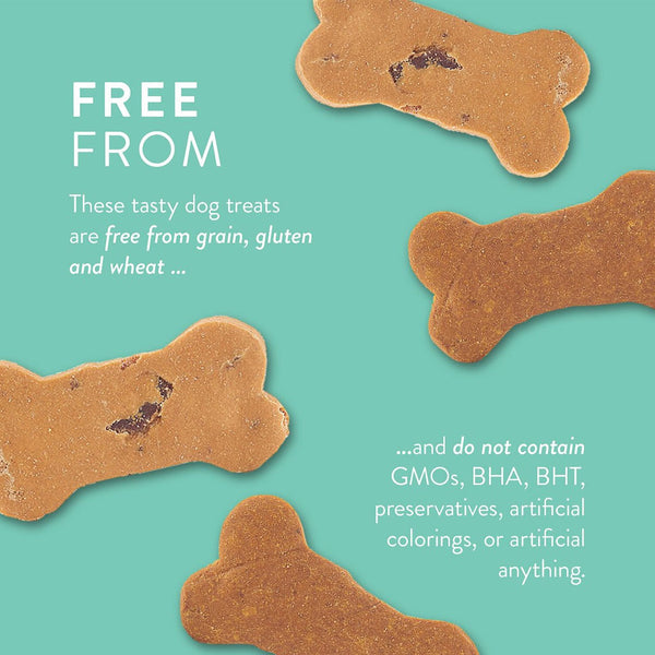 Portland Pet Food Company Grain & Gluten-Free Gingerbread Biscuits Dog Treats