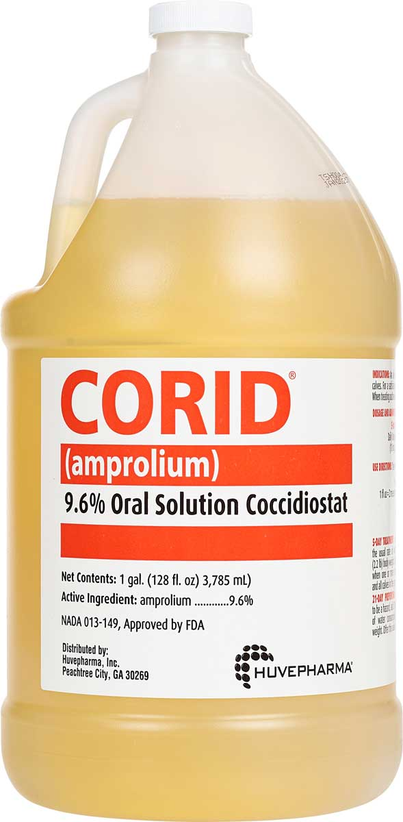 Corid (Amprolium) 9.6% Oral Solution - 0