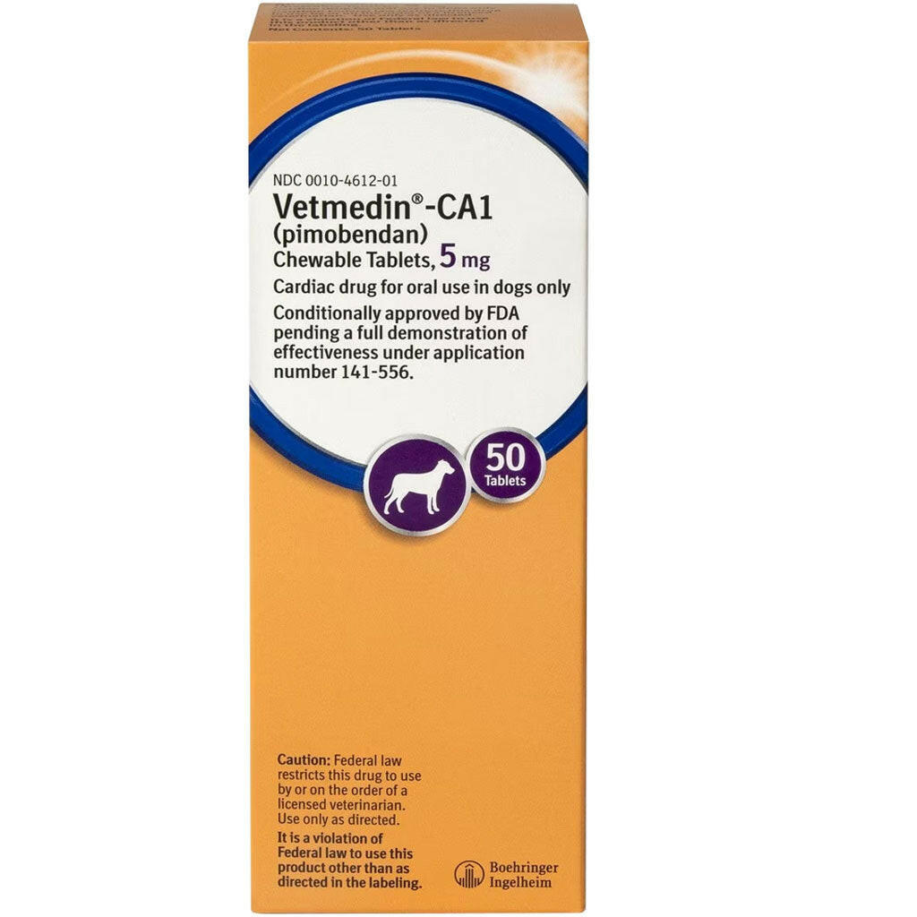 Vetmedin CA-1 (Pimobendan) 5mg Chewable Tablets