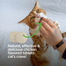 TevraPet Vetality Naturals Oral Flea & Tick Chews for Cats, Chicken Flavor