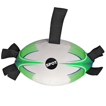 Ethical Pet Spot Football with Ez-Tabs Dog Toys