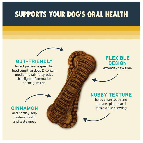 Jiminy's Dental Chews for Small Dogs (20 ct)