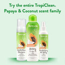 TropiClean Luxury 2-in-1 Papaya & Coconut Shampoo & Conditioner For Dogs & Cats (20 oz)