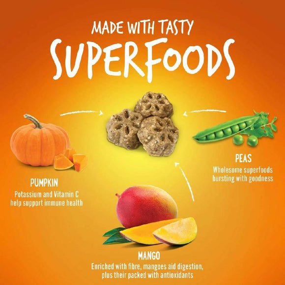 Fruitables Skinny Minis Dog Treats Pumpkin & Mango Flavor (5 oz)