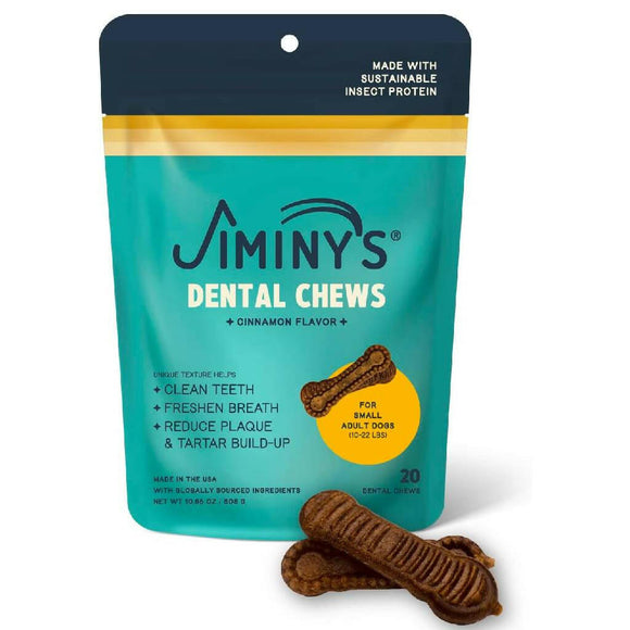 Jiminy's Dental Chews for Small Dogs (20 ct)