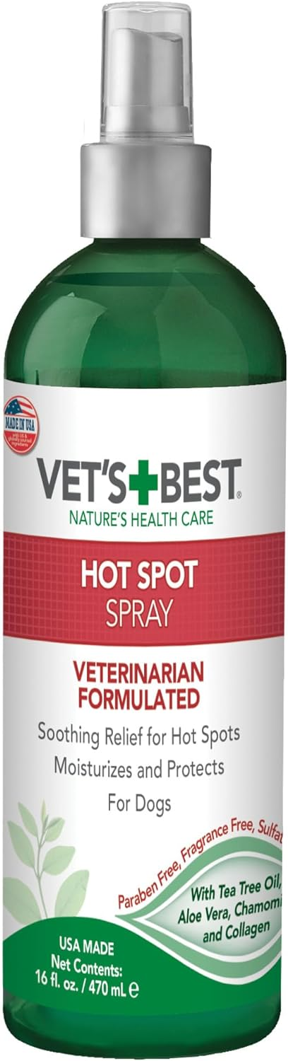 Vet's Best Hot Spot Itch Relief Spray For Dogs