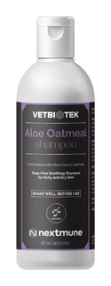 VetBiotek Aloe & Oatmeal Soothing Soap-Free Shampoo For Pets