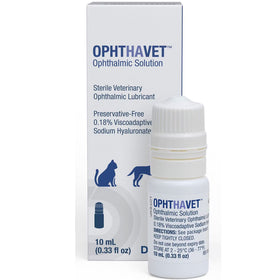 OphtHAvet Ophthalmic Eye Lubricant for Dogs & Cats, Solution