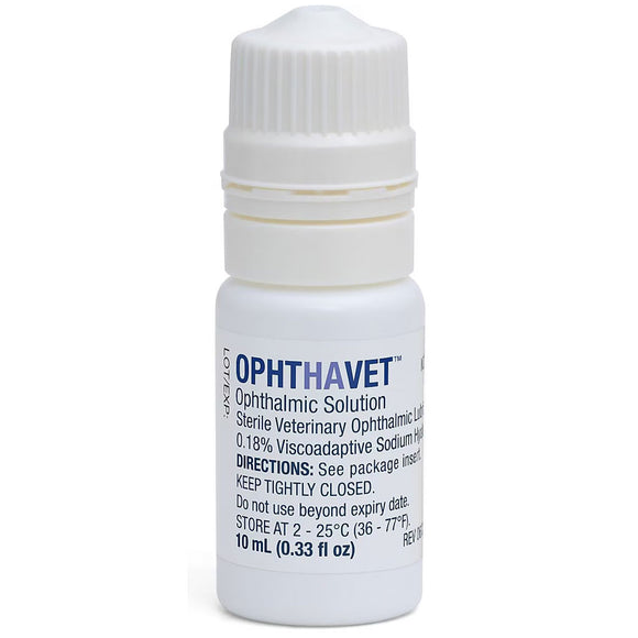 OphtHAvet Ophthalmic Eye Lubricant for Dogs & Cats, Solution