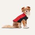 Goo-eez Mock Neck Signature Wrap Jacket Red for Dogs side view