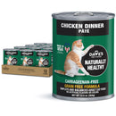 Dave's Pet Food Chicken Formula Canned Wet Cat Food, 12.5-oz can, case of 12