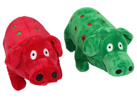 Multipet Holiday Goblet Plush Dog Toys Assorted Colors