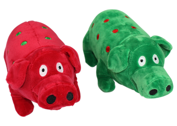 Multipet Holiday Goblet Plush Dog Toys Assorted Colors