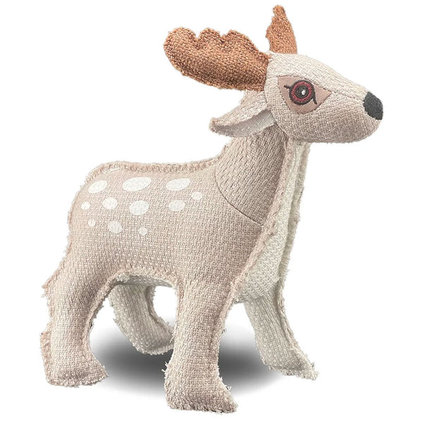 Petsport USA Hemp Deer Plush Dog Toy