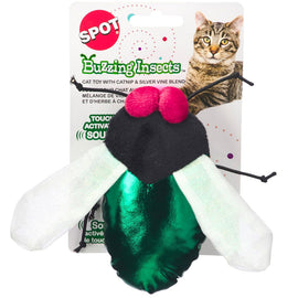 Ethical Pet Spot Buzzing Insects Cat Toy 5", Assorted