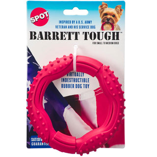 Ethical Pet Spot Barrett Tough Ring Dog Toy 5"