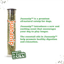 Doggijuana Tuffer Chewer Refillable Juananip Grilled Cheese Tough Squeaky Dog Plush Toy