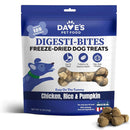 Dave's Digesti-Bites Freeze-Dried Chicken, Rice & Pumpkin Dog Treats, 12-oz