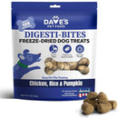 Dave's Digesti-Bites Freeze-Dried Chicken, Rice & Pumpkin Dog Treats, 4-oz