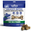 Dave's Digesti-Bites Freeze-Dried Beef, Rice & Pumpkin Dog Treats, 4oz