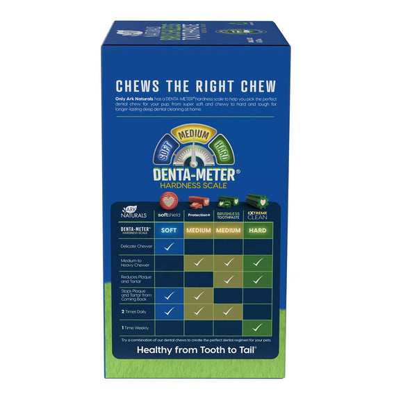 Ark Naturals Brushless Toothpaste Dental Chews 4-in-1 for Medium Dogs