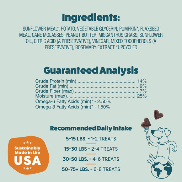 Shameless Pets Pumpkin Nut Partay Soft Baked Treats For Dogs (6 oz)