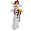 Multipet Loofa Snowman Dog Toys 12in